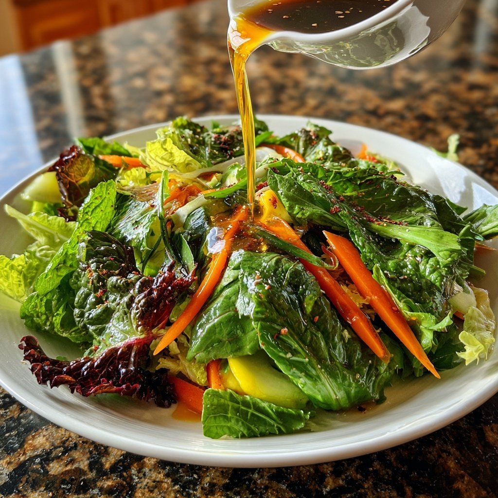 Grill Beilagen Salat Mit Essig Öl Dressing