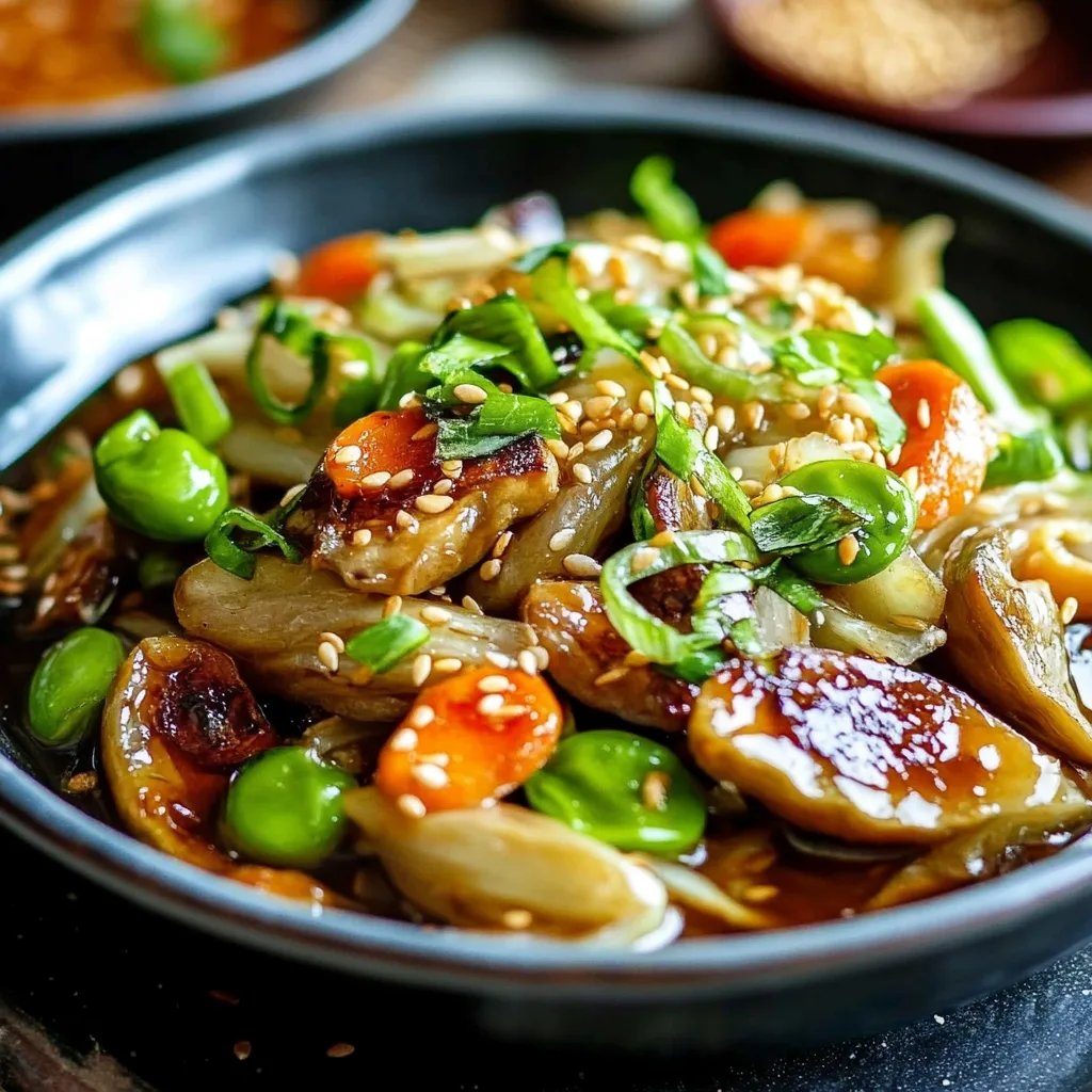 Asiatischer Rosenkohl aus dem Ofen