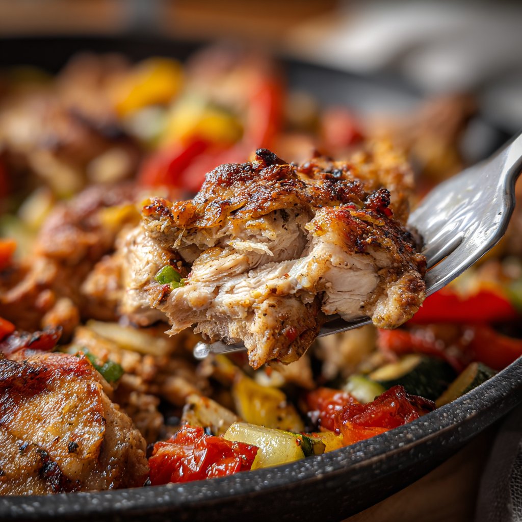 Kalorienarmes Hähnchen Mit Gemüse