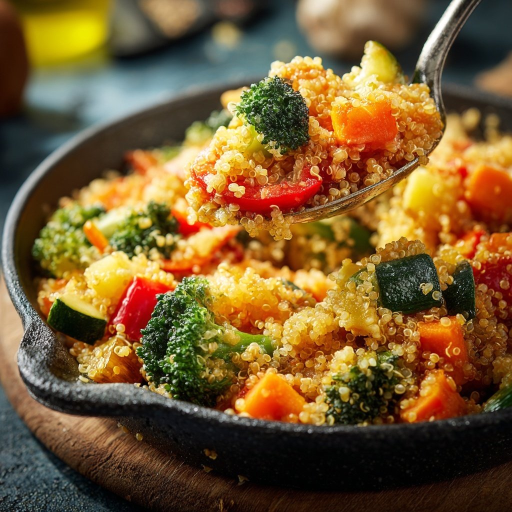 Quinoa-Gemüse-Pfanne