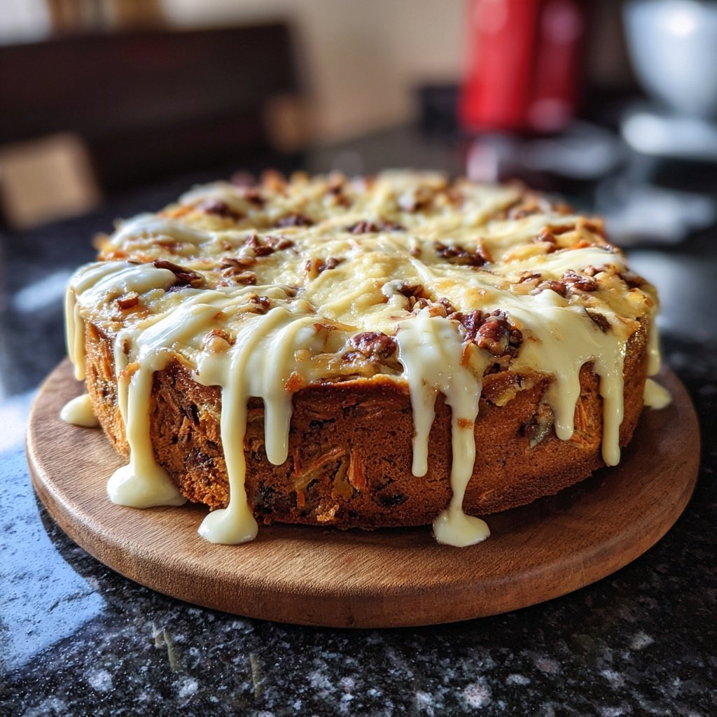Karottenkuchen Mit Frischkäse Creme